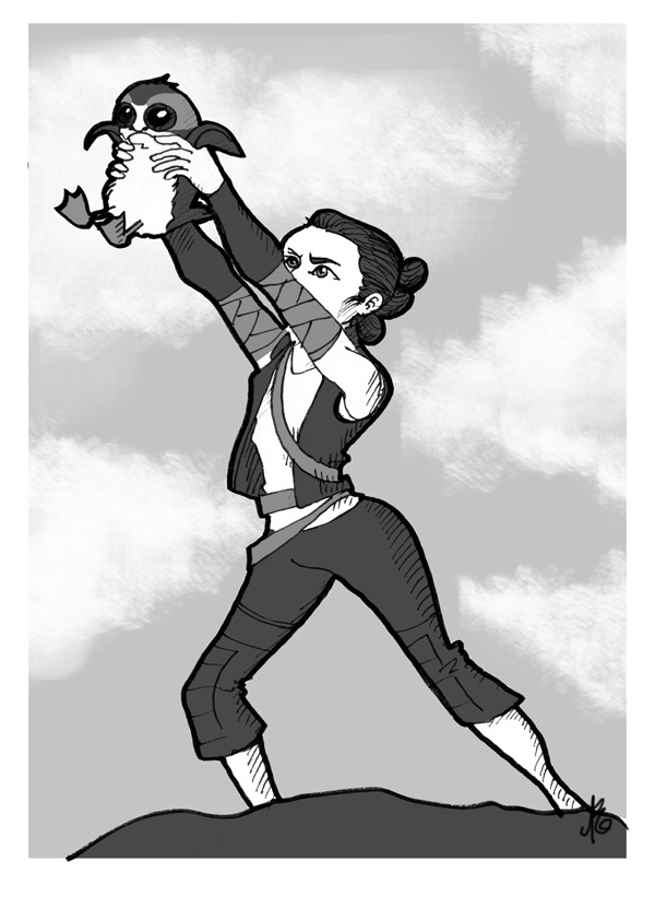 600x832 No Regrets Quick Circle Of Life Rey Drawing, In Markers