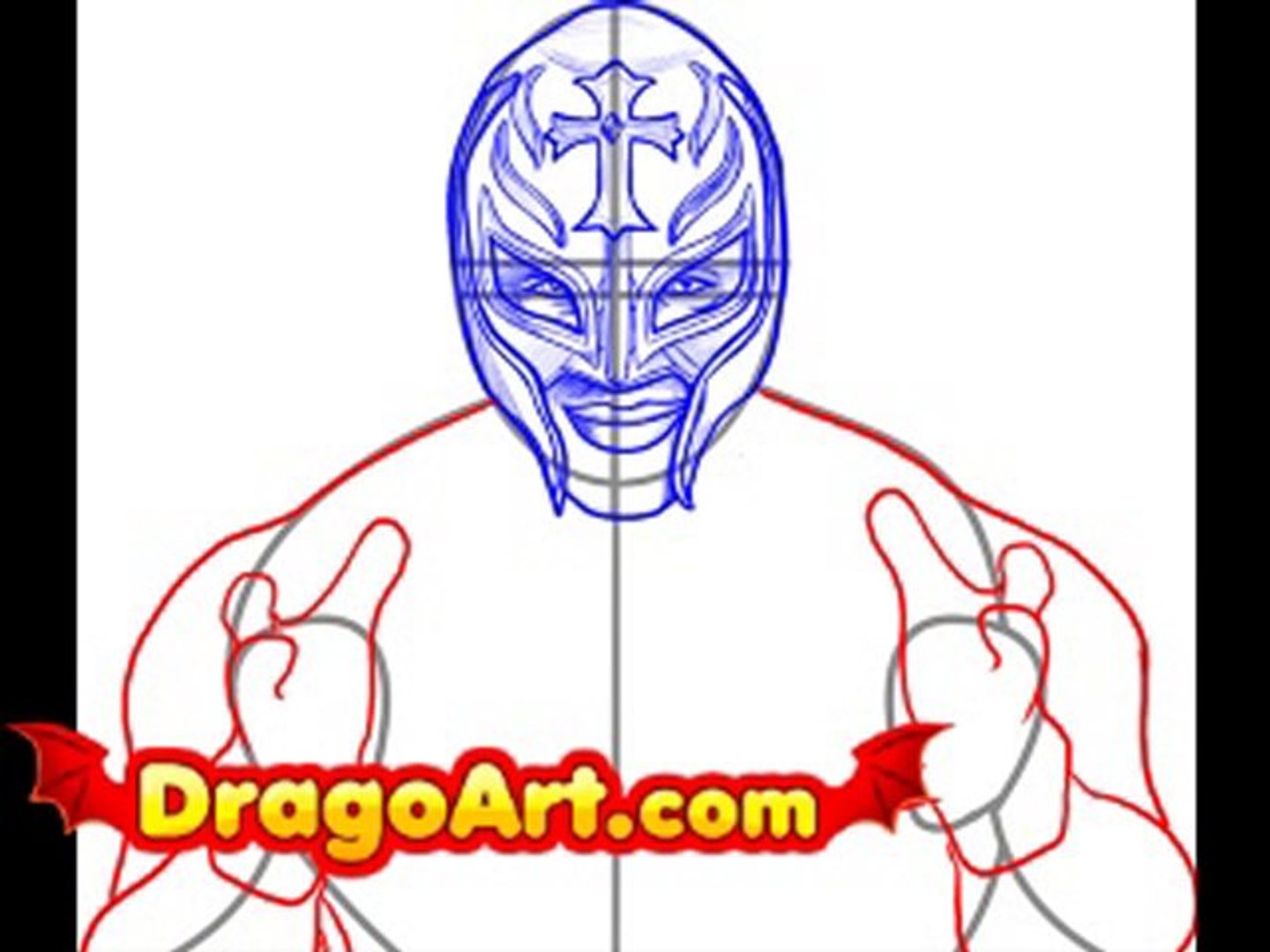 Rey Mysterio Drawing | Free download on ClipArtMag