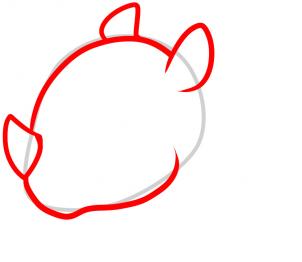 302x262 How To Draw How To Draw A Rhino For Kids