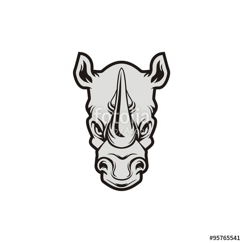 500x500 Head Rhino Stock Photo And Royalty Free Images