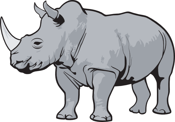 600x417 Collection Of Free Rhino Drawing Rino Download On Ui Ex