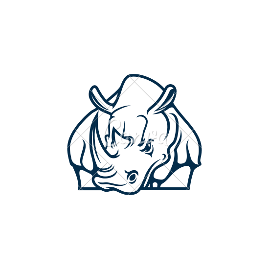 550x550 Rhinos Drawing Safari Animal Transparent Png Clipart Free