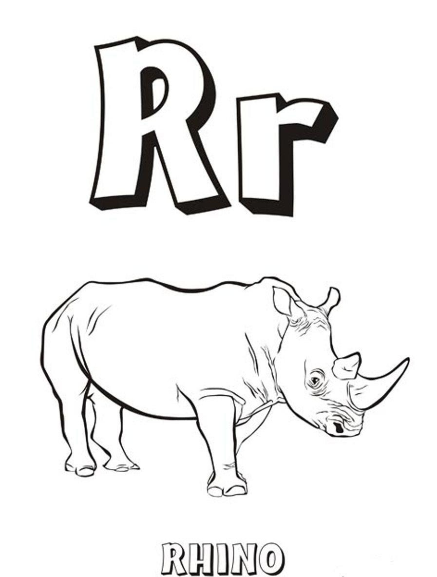 897x1184 Rhino Coloring Pages
