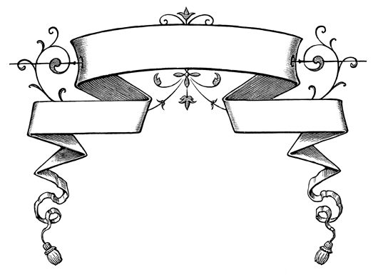 530x385 Scroll Ribbon Banner Drawing Theveliger