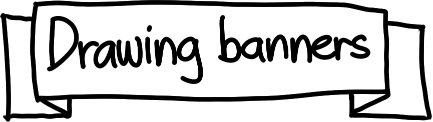 865x244 Sketchnote Lessons Banners And Ribbons