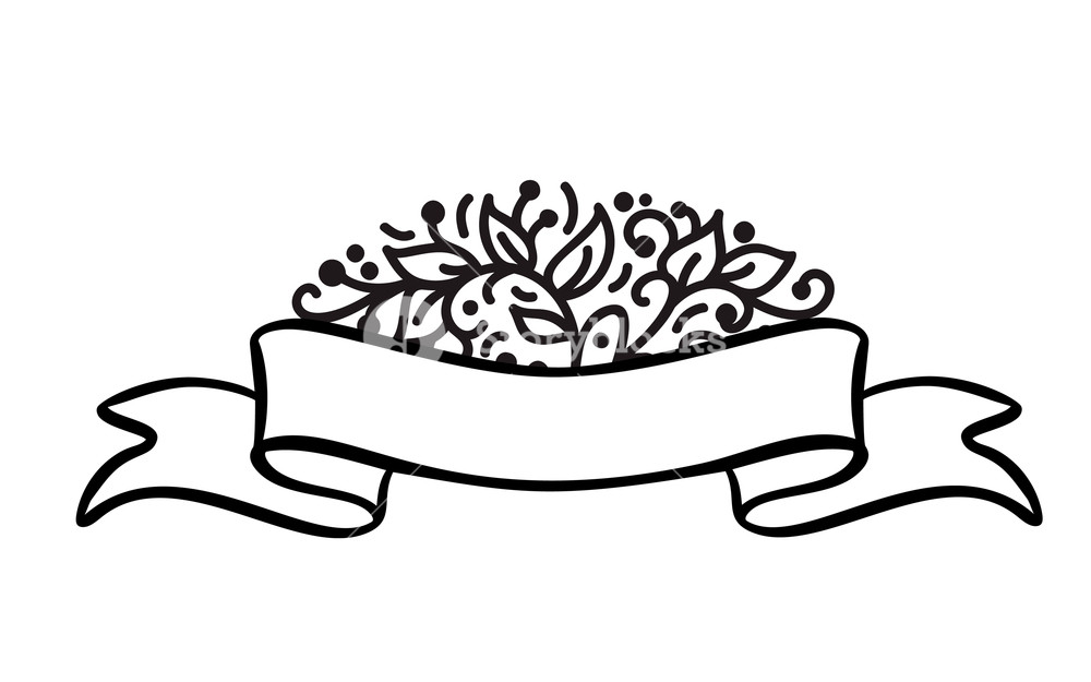 1000x625 Vintage Flag Frame With Ribbon Banner And Place For The Text