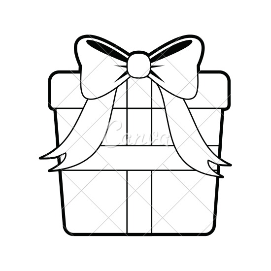 550x550 Drawing Presents Bow Transparent Png Clipart Free Download