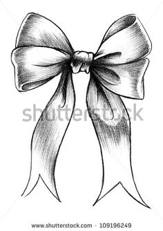 236x334 Best Bow Drawing Images Drawings, Bow Drawing, Bow Ties