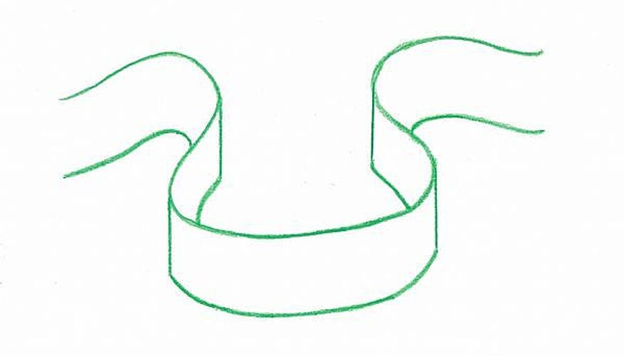 877x500 How To Draw A Satin Ribbon Our Pastimes