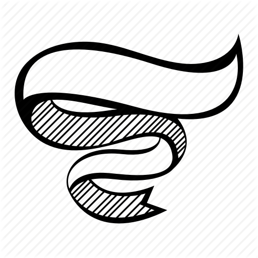 512x512 Band, Banner, Decoration, Drawing, Ribbon, Strip Icon