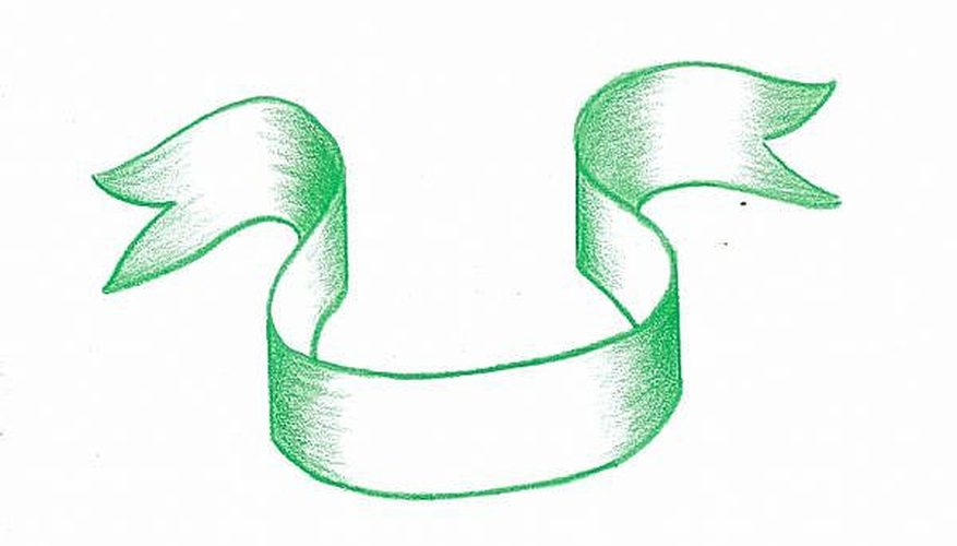 877x500 How To Draw A Satin Ribbon Our Pastimes