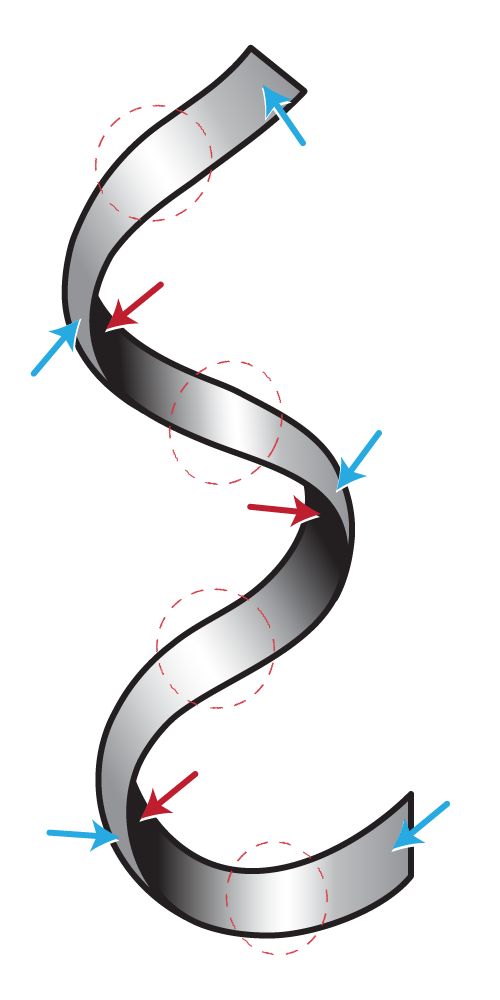 500x1000 Ribbon Drawing