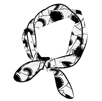 355x352 Women Animal Black And White Sharks Headbands Yoga