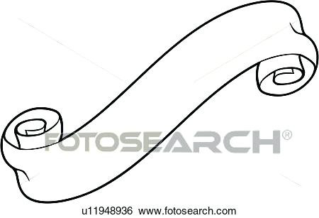 450x307 How To Draw A Scroll Banner Promotional Hand Painted Ribbon