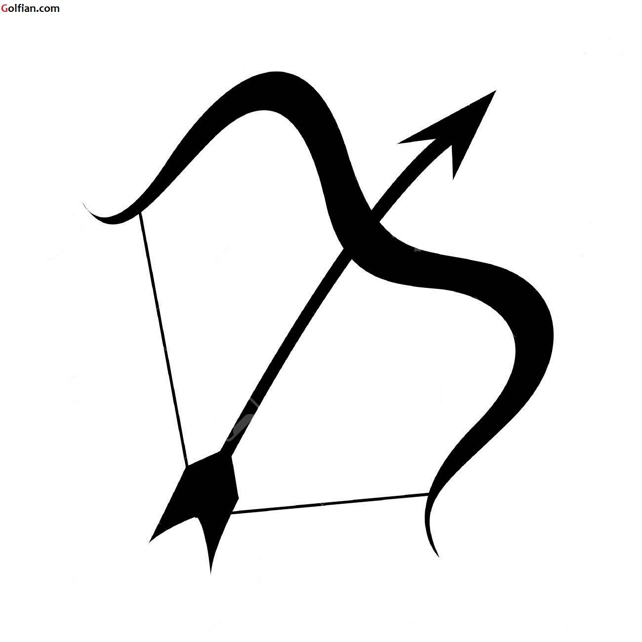 1300x1300 Most Amazing Bow Arrow Tattoo Designs Tribal Bow And Arrow