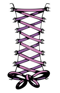 236x368 Best Corset Ribbon Tattoo Drawings Images Ribbon Tattoos