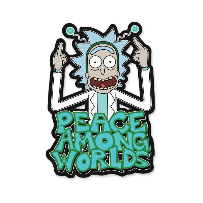 700x700 rick and morty peace among worlds official rick and morty