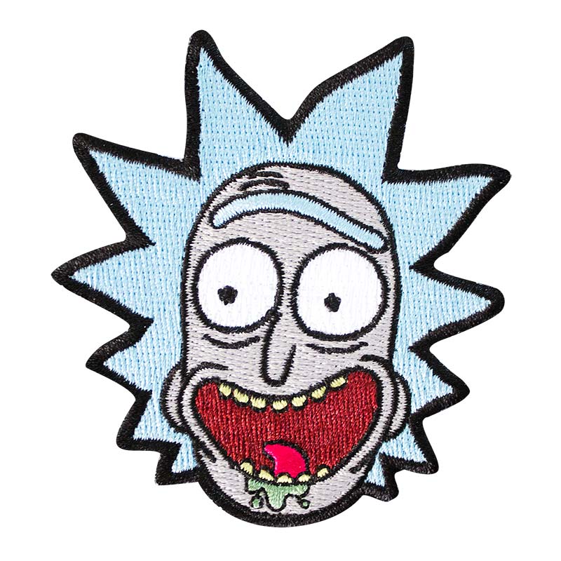 800x800 rick and morty rick patch