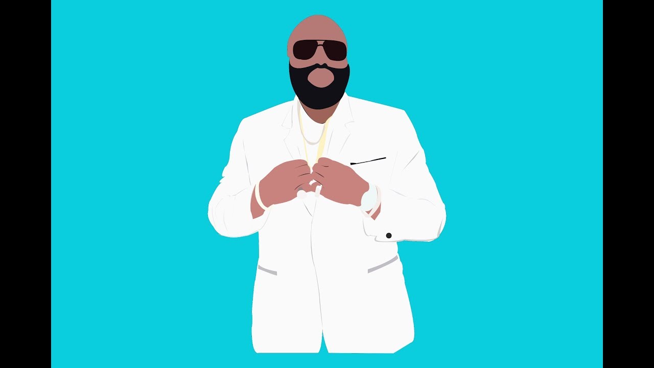 1280x720 Rick Ross Drawing From Photo