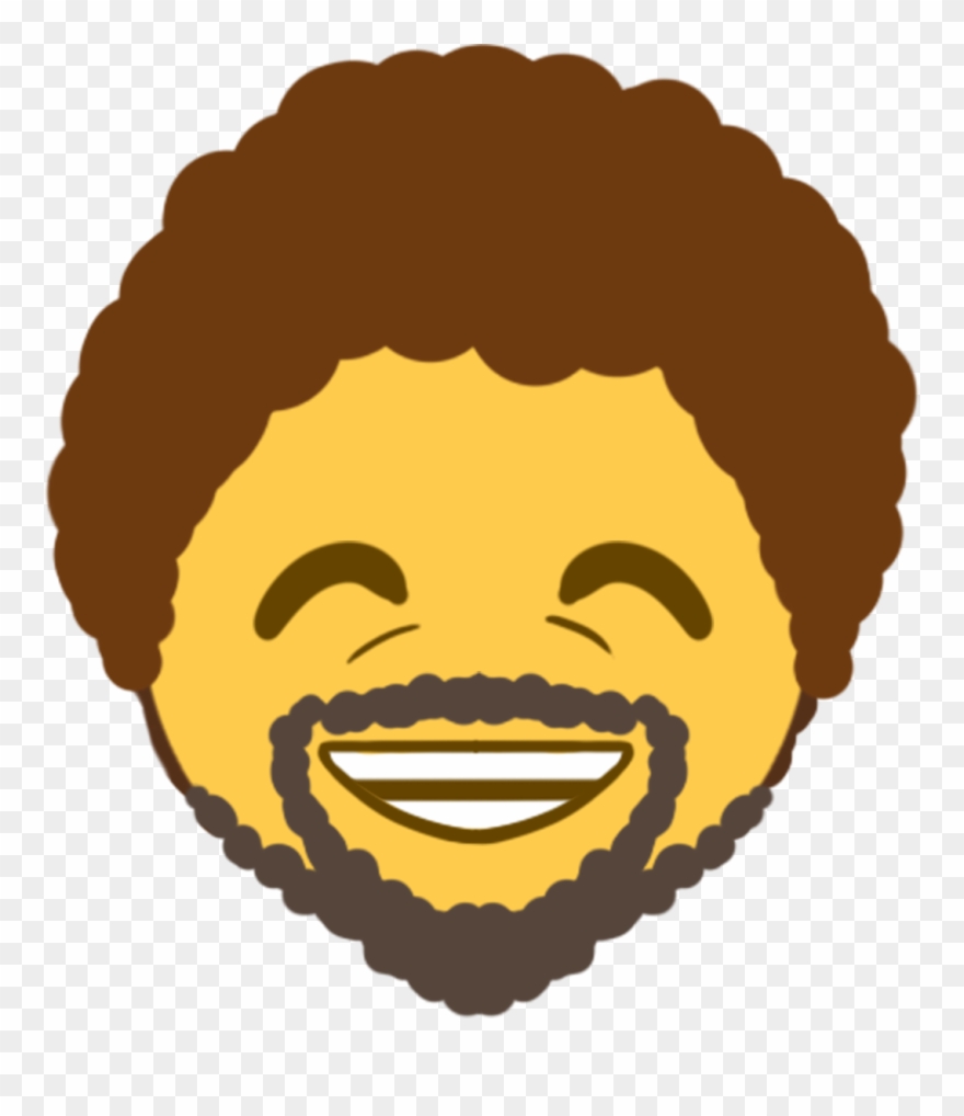 880x1018 bob ross vector