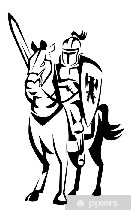 437x700 Knight Rider Horse Wall Mural We Live To Change