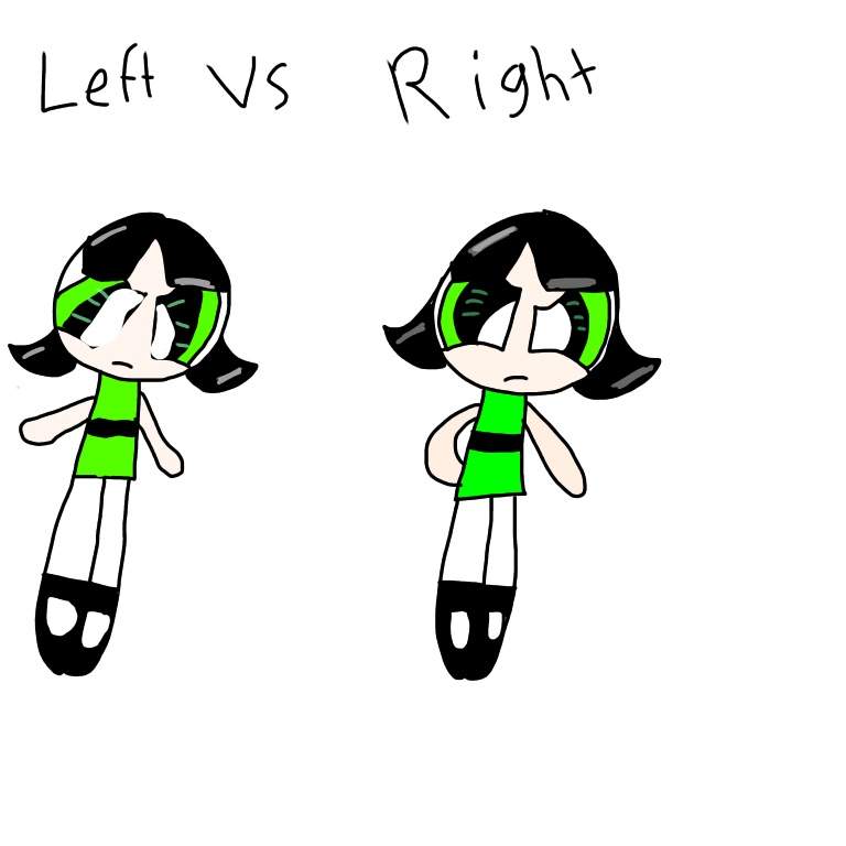 768x768 Left Hand Vs Right Hand Drawing Buttercup The Powerpuff Girls Amino