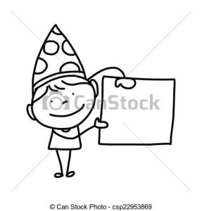 287x300 Abstract Lines Drawing And Hand Drawing Abstract Cartoon Party