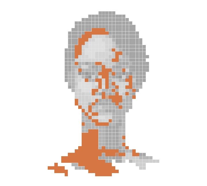 720x649 My Pixel Drawing Of Rihanna