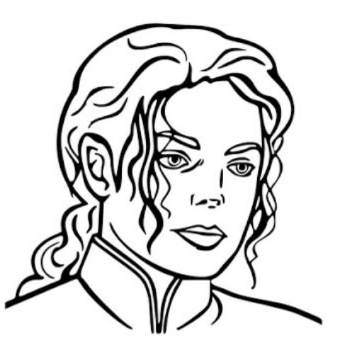 480x508 You Can Learn How To Draw Michael Jackson Face Step