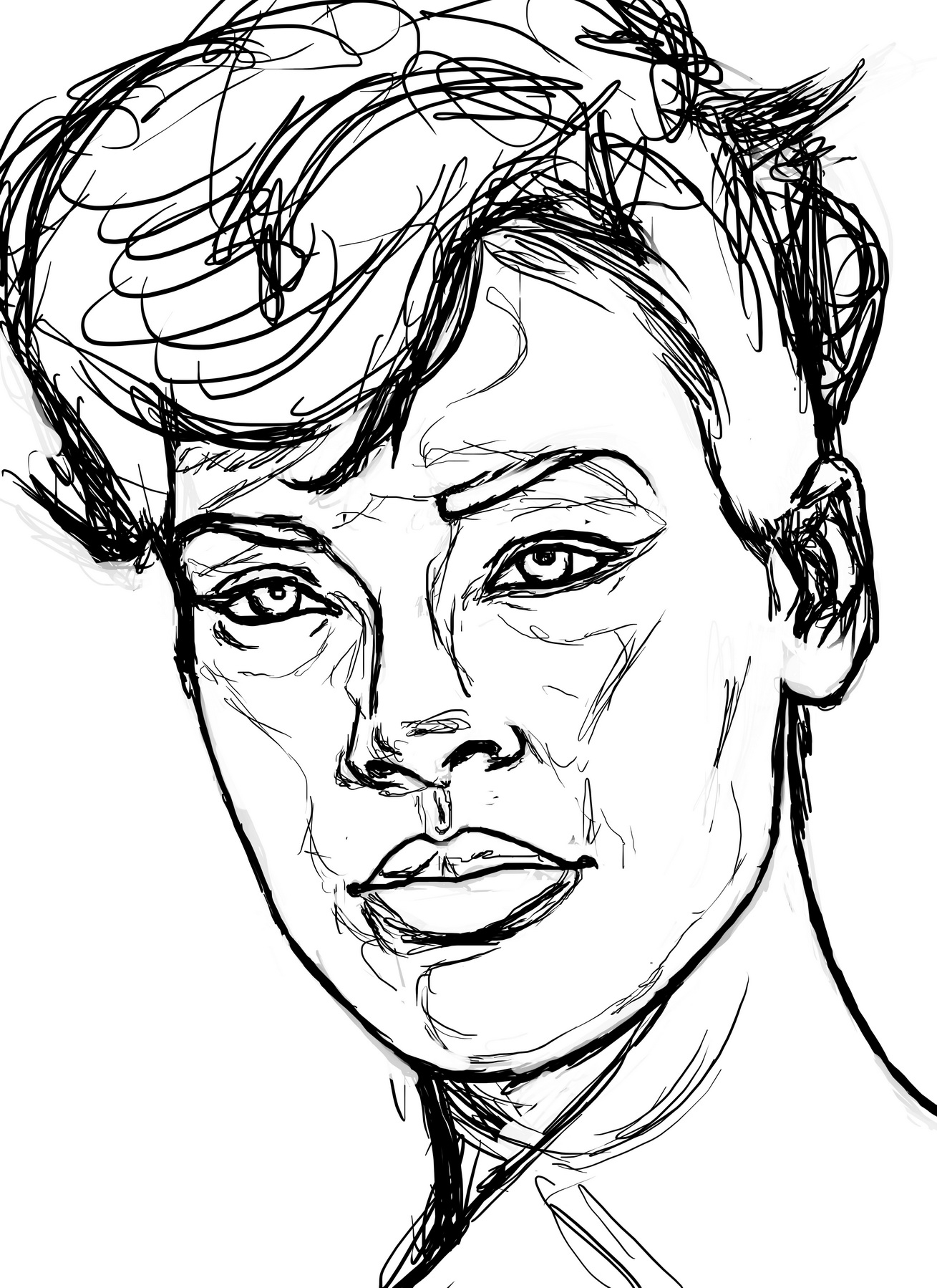 Rihanna Sketch Drawing | Free download on ClipArtMag