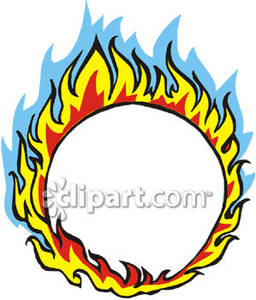 256x300 Collection Of Free Hoop Clipart Fire Amusement Clipart Circus