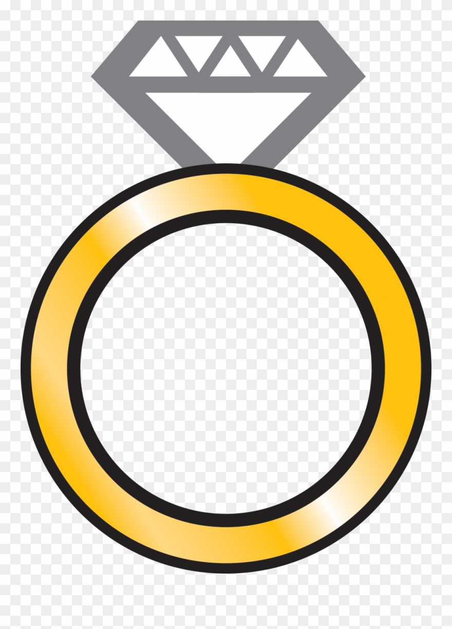 880x1226 Diamond Ring Clipart