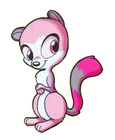 400x487 Ruby The Ringtailed Lemur