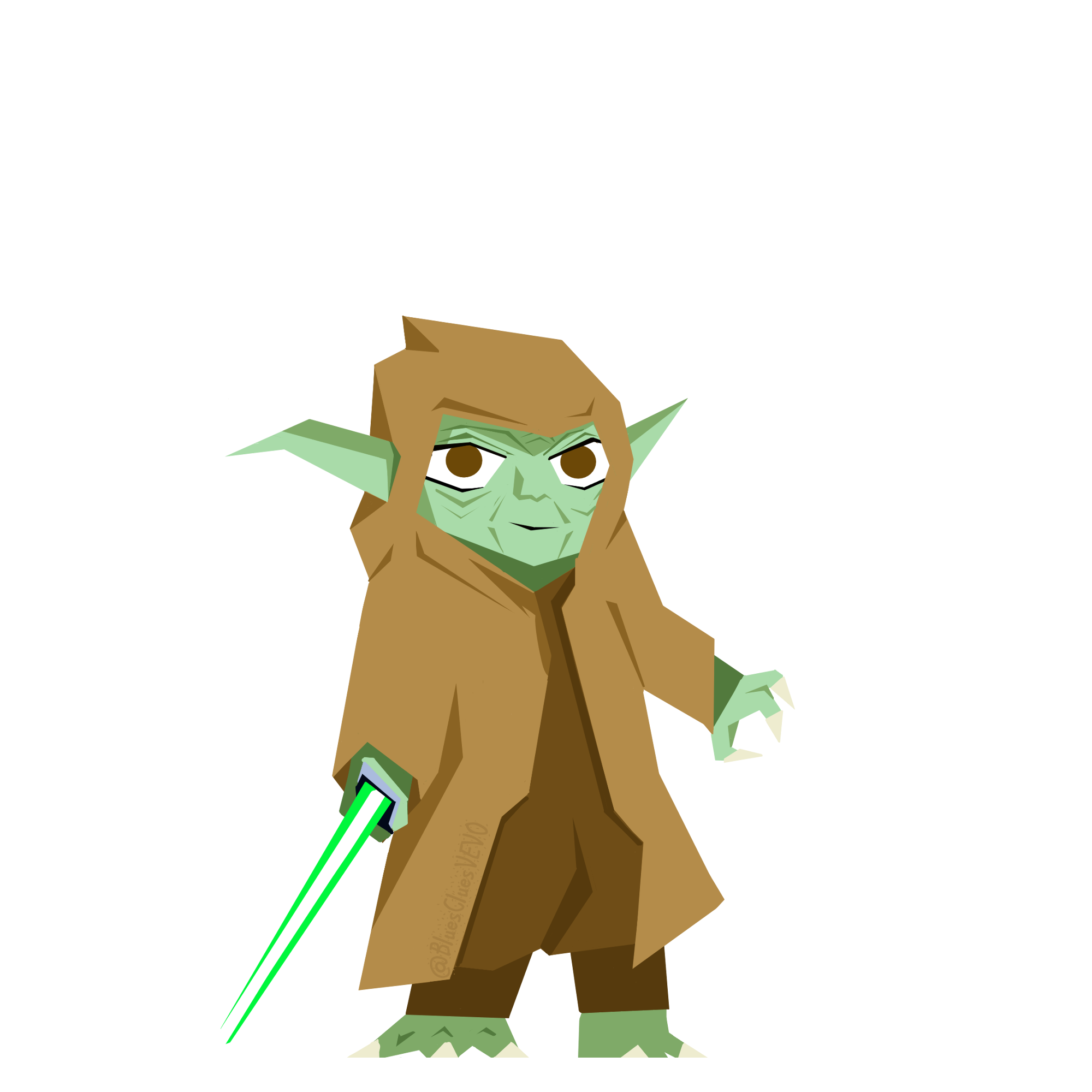 2000x2000 Drawing The Battlefront Day Yoda Starwarsbattlefront