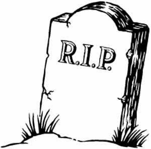 300x295 Tombstone Drawing Free Download