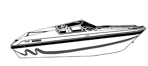 600x267 Boat Drawings