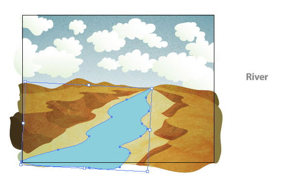 600x383 How To Create A Textured Vector Landscape