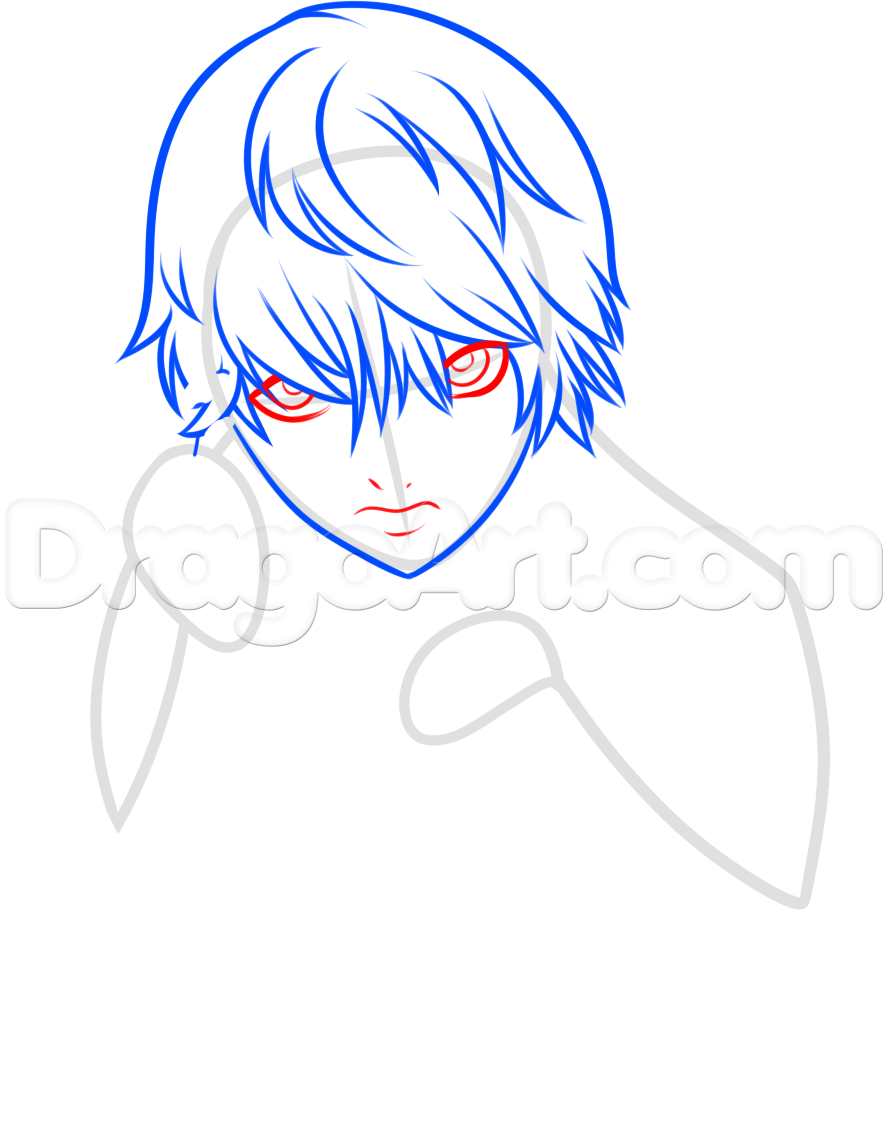 888x1143 Step How To Draw Nate River, Near