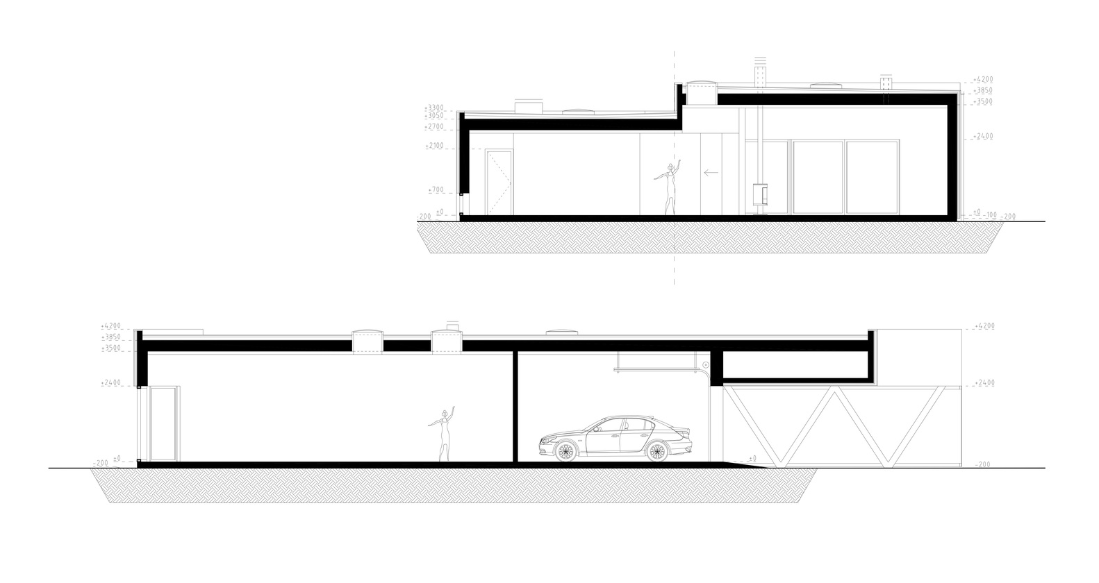 1582x840 Gallery Of Black House On Nevezis River Slope Nebrau