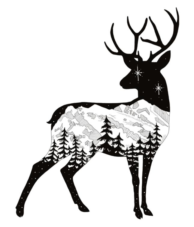 646x758 Print Oh My Deer In Art! Drawings, Art Inspiration
