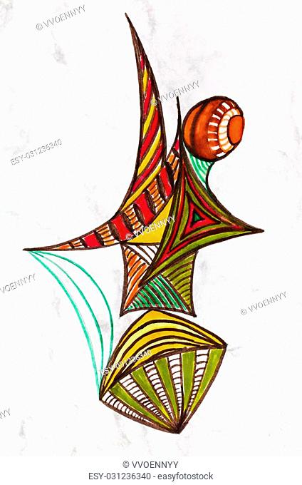 424x680 Childs Drawing Felt Tip Pen Stock Photos And Images Age Fotostock