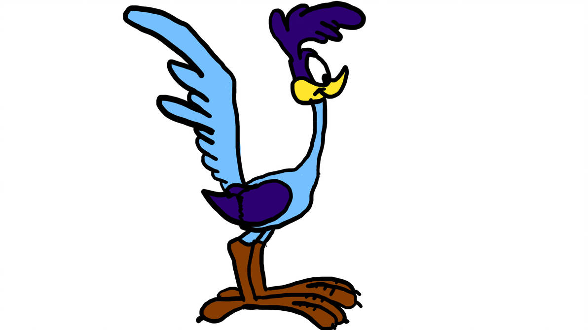 Road Runner Cartoon Drawing | Free download on ClipArtMag