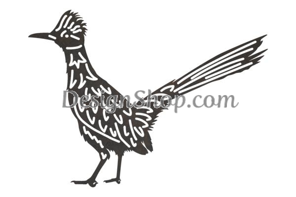 600x400 Greater Roadrunner Dxf For Cnc