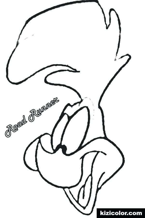 600x900 Roadrunner Coloring