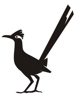 258x330 Popular Roadrunner Clipart Tree And Bird Miniature Quilt