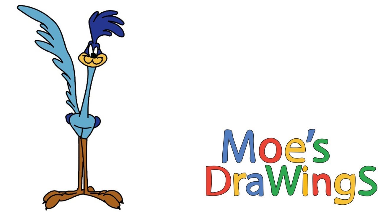 1280x720 The Looney Tunes Show Road Runner How To Draw And Coloring Fun New