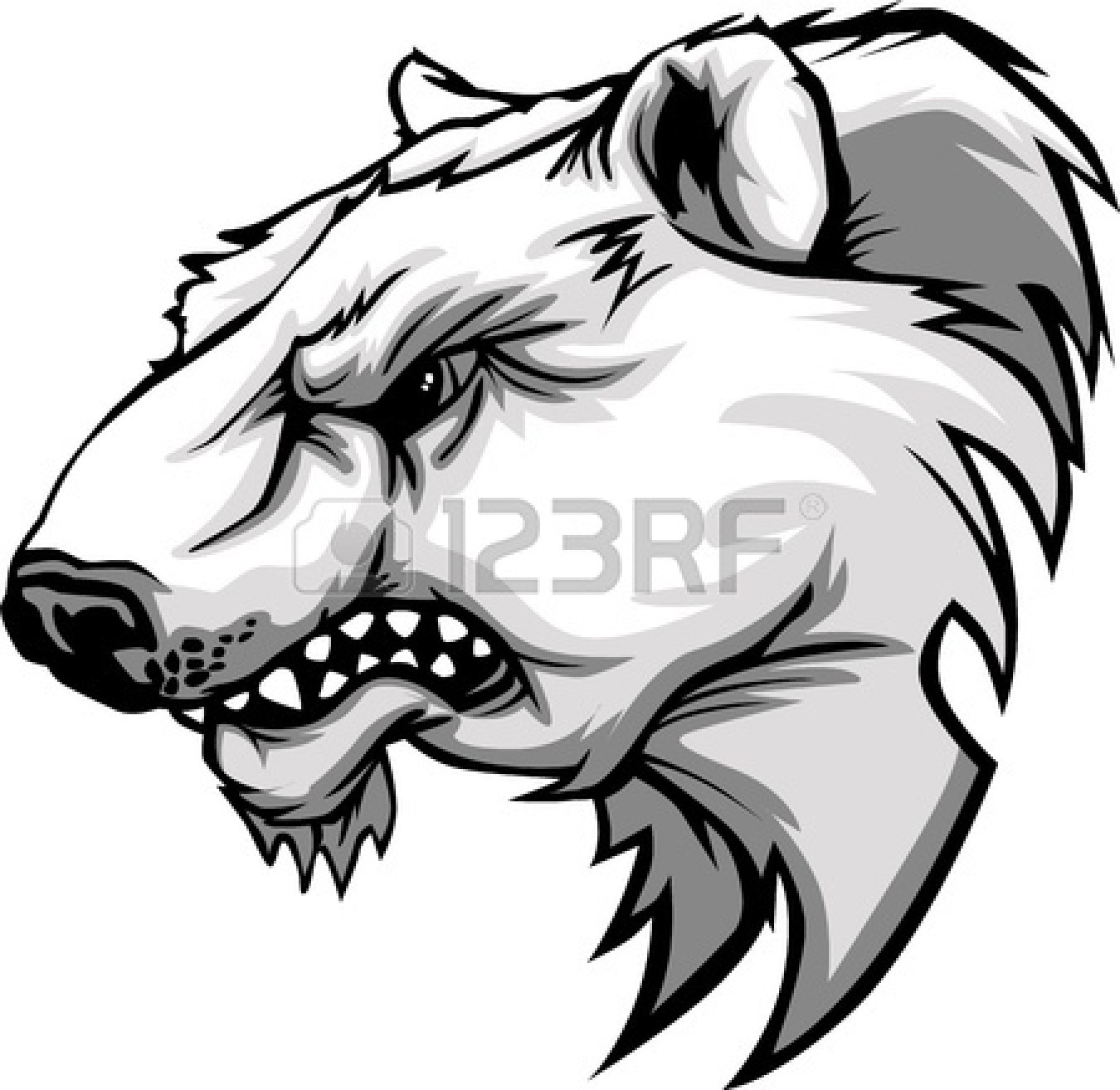 1350x1314 Collection Of Free Growling Clipart Animated Bear Download On Ui Ex