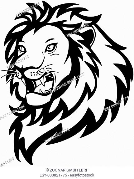 430x572 Roaring Lion