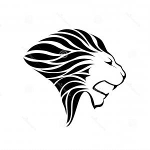 300x300 Clipart Of A Roaring Lion Logo