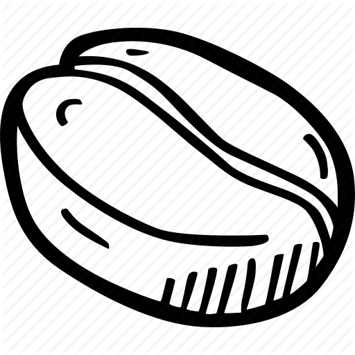 512x512 Coffee, Coffee Bean, Drink, Hand Drawn, Roasted Coffee Icon